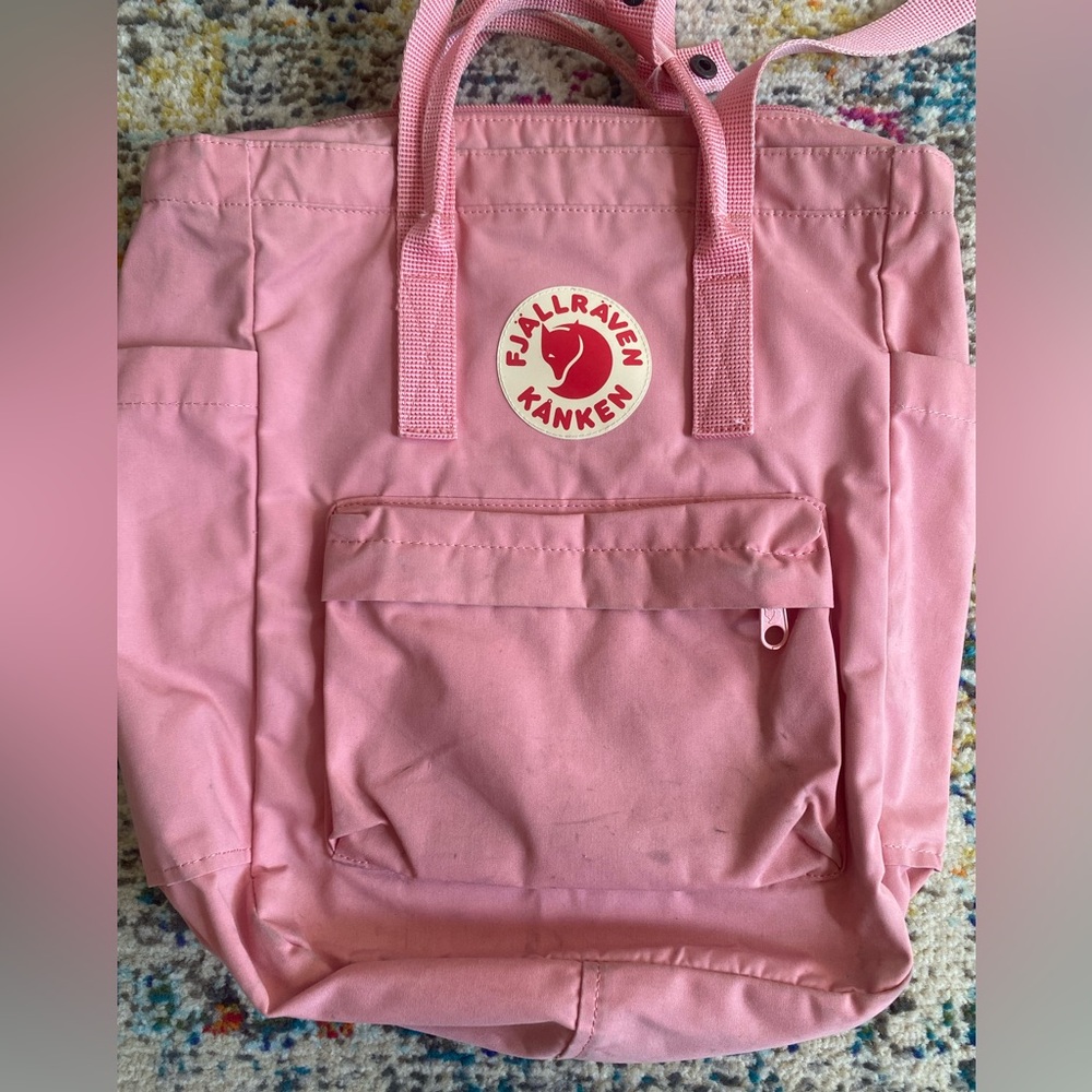 Fjallraven KÅNKEN Pink Totepack - tote and backpack